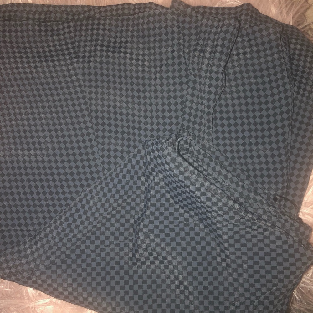 Alfani black and gray skirt size 10